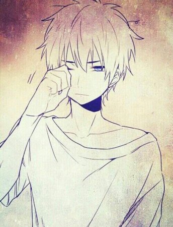 Рисунки аниме парней