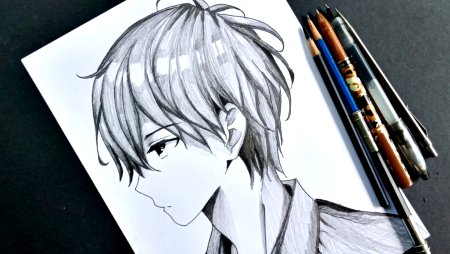 Аниме вид сбоку