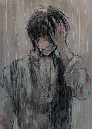 Грустный арт