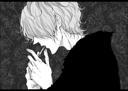 Депрессивные арты с сигаретой