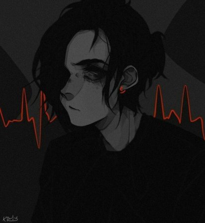 Аниме мальчик суицидник