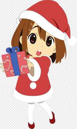 Юи Хирасава Рождество аниме