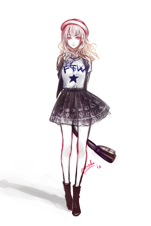 Одежда в стиле аниме