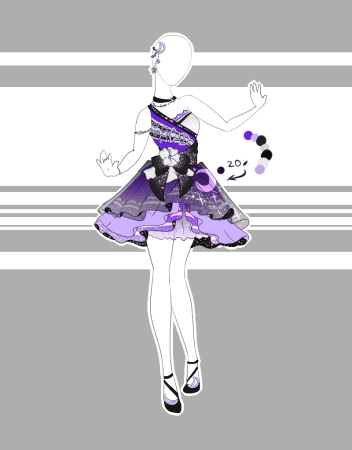 Аниме одежда для девушек платья