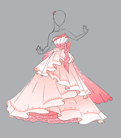 Платья для рисования