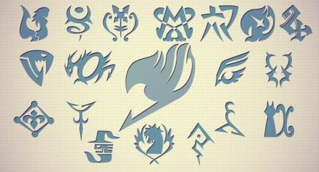 Хвост феи гильдии и их знаки