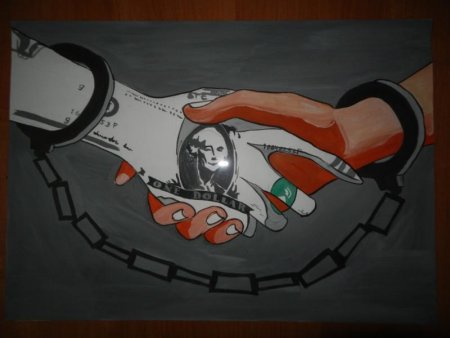 Коррупция иллюстрация