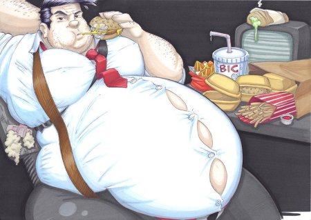 Толстые аниме парни