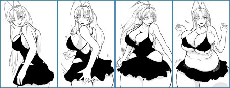 Биг прегнант Белли инфлатион anime