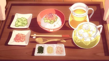 Аниме еда Эстетика