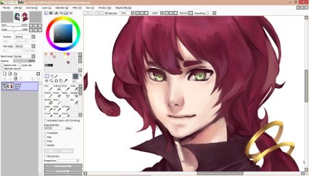 Paint Tool Sai покрас