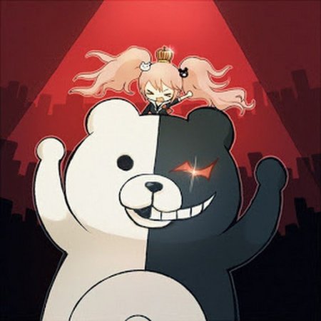 Аниме медведь Монокума
