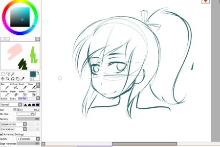 Рисование аниме на компьютере