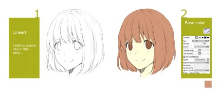 Как рисовать волосы в САИ