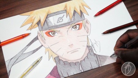Наруто для рисования легкие