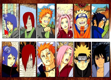 Взрослый Наруто в Акацуки