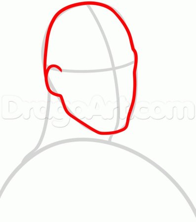 Рисуем поэтапно Франклина