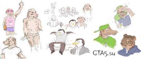 Аниме для срисовки