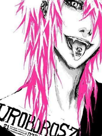 Аниме парни с проколотым языком