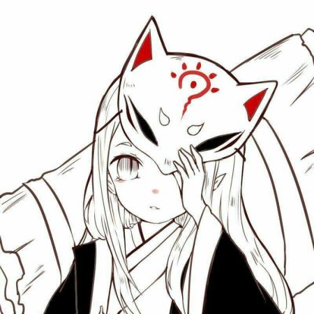 Маска Кицунэ Манга