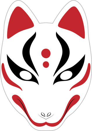 Маска Кицунэ из Наруто