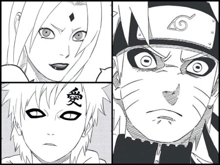 Гаара и цунаде