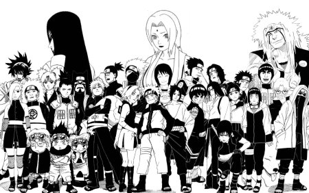 Наруто герои Манга