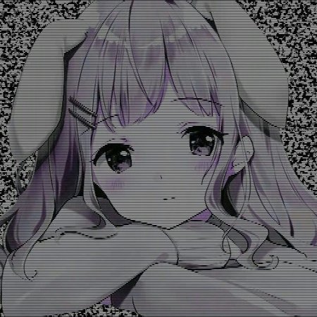 Аниме в сером цвете