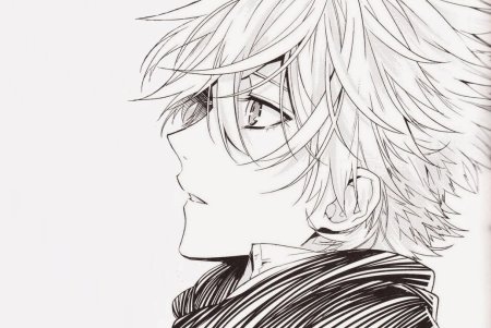 Аниме лицо парня