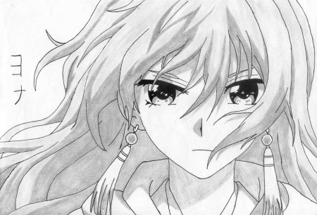 Аниме Графика карандашом