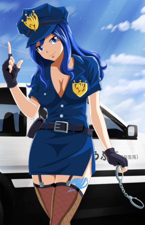 Хвост феи Дождия полицейский