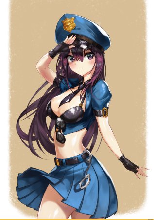 Officer Caitlyn аниме