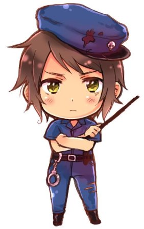 Хеталия полиция