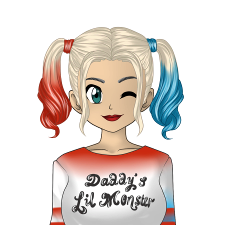 Харли Квинн рисунок