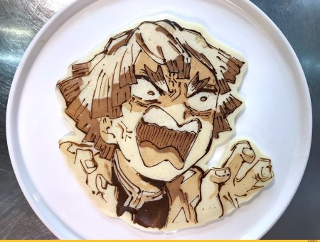 Приготовление блинов арт