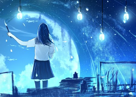 Девочка звезда арт