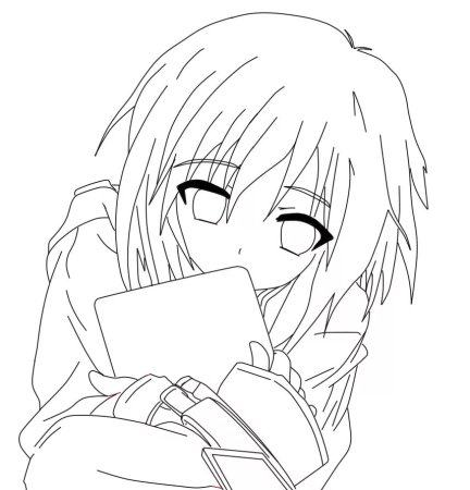 Графические рисунки аниме