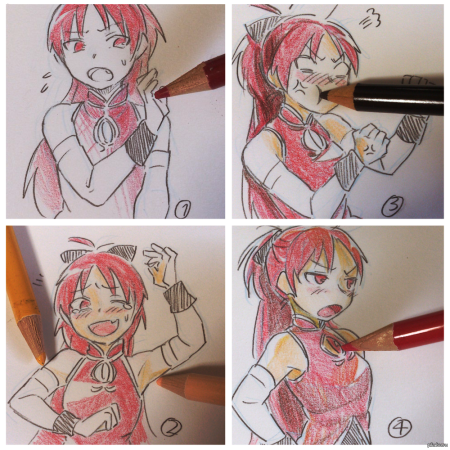 Рисовать комикс аниме