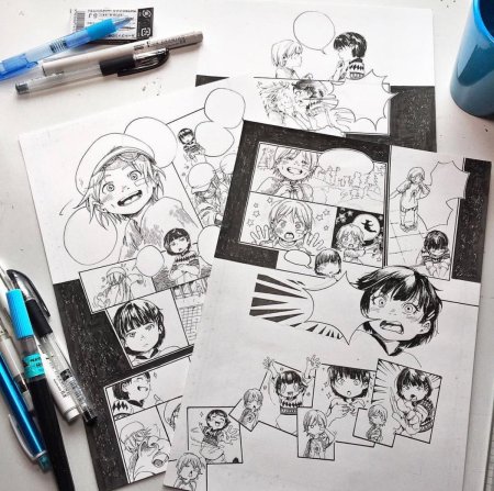 Рисование манги