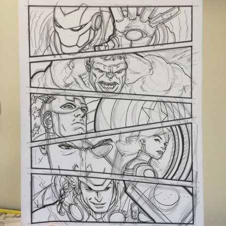 Рисование комиксов