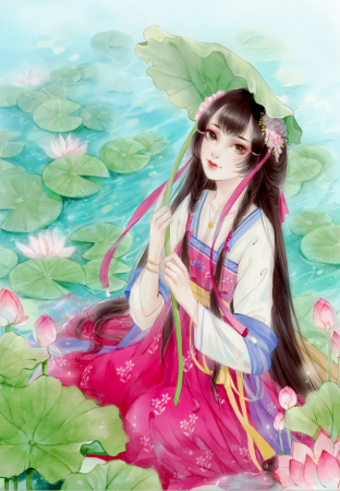 Китайские девушки арты