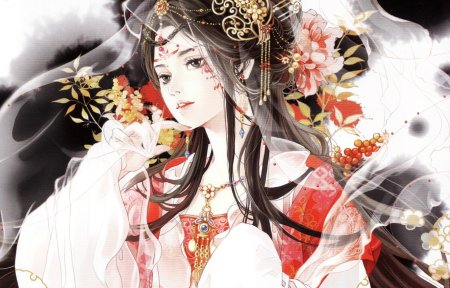 Ханьфу аниме Императрица