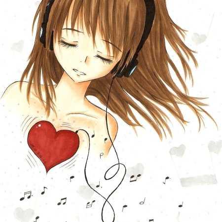 Аниме сердечко