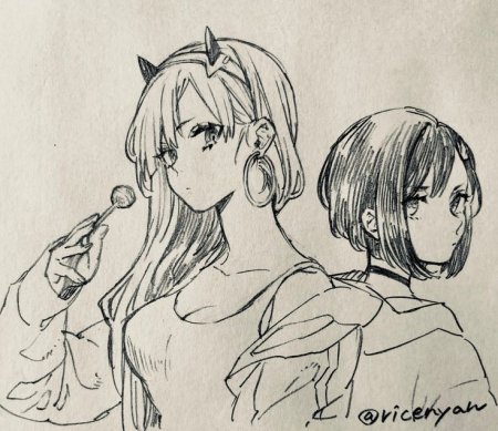 02 Аниме скетч