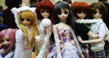 Японские куклы Долфи