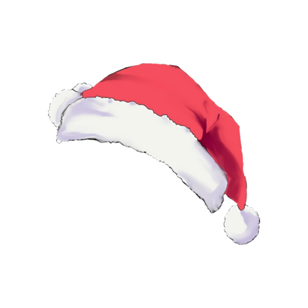 Новогодняя шляпа anime