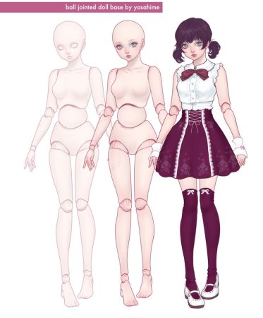 Куклы БЖД референс