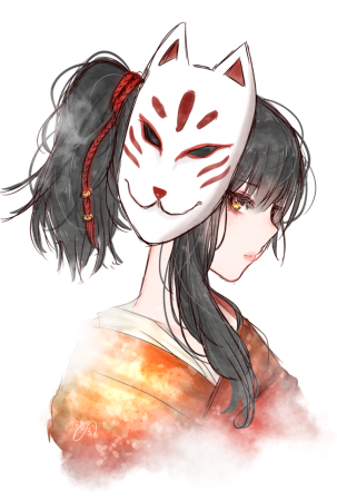 Маска Кицунэ Танджиро