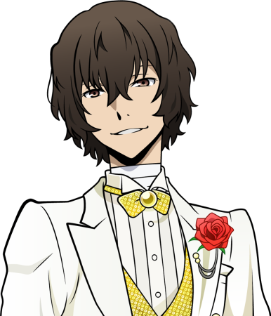 Дадзай Осаму ухмылка