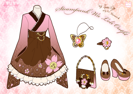 Эскизы одежды в стиле стимпанк